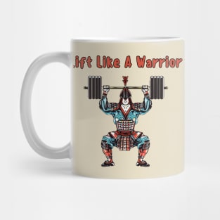 Ronin doing a deadlift Gym motivation bodybuilder Mug